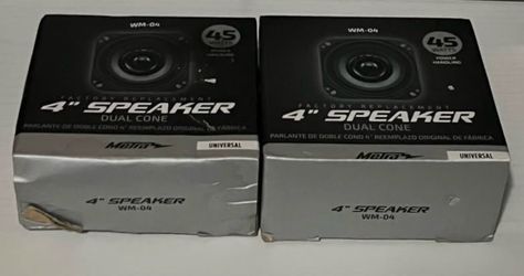 4” Metra Factory Replacement Car Speakers