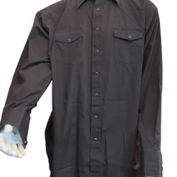 Wrangler Men’s Button Down Pearl Snap 