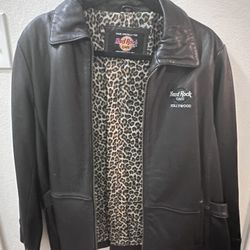 Hard Rock Cafe Hollywood Leather Jacket