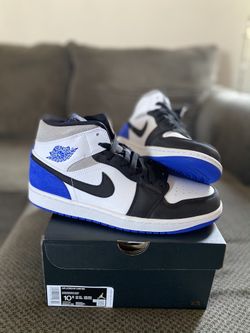 Air Jordan 1 MID SE Black Toe Size 10.5