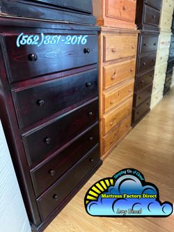 Jumbo cherry pinewood cajonera Comoda de Pino Nuevo