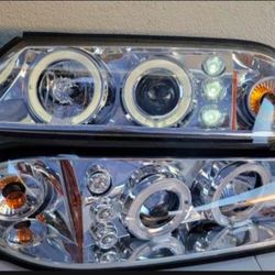 00-05 Chevy Impala LED Headlights Faros Calaveras Micas Luces Lamps