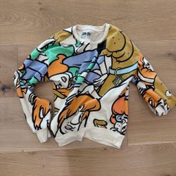 Scooby-Doo All-Over Print Crewneck Sweatshirt