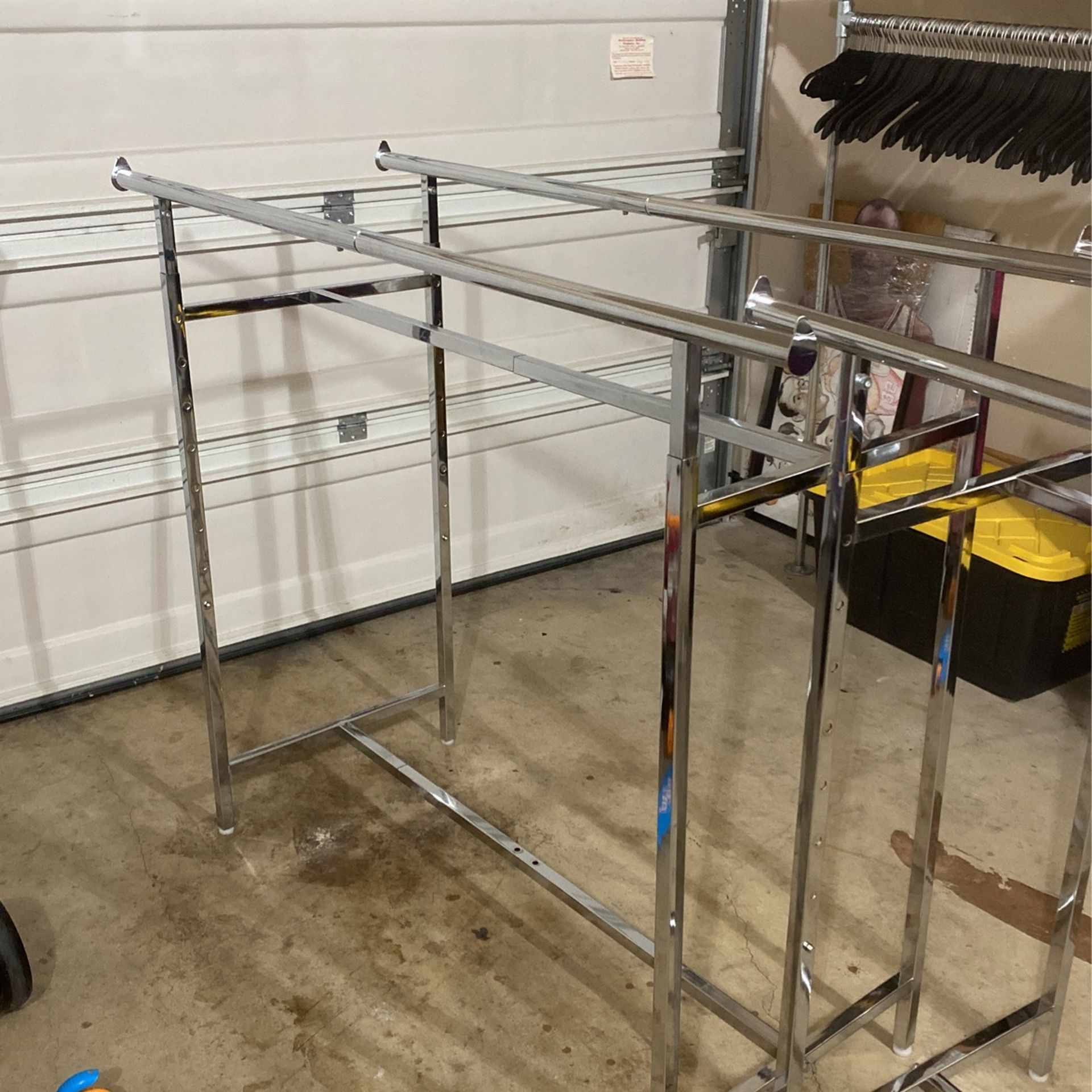 Retail Clothing Rack Lot Of 2