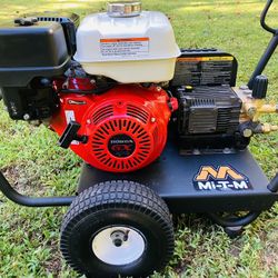 Mi-T-M - HONDA GX - AR - 4GPM - BELT DRIVE - 3500PSI - PRESSURE WASHER