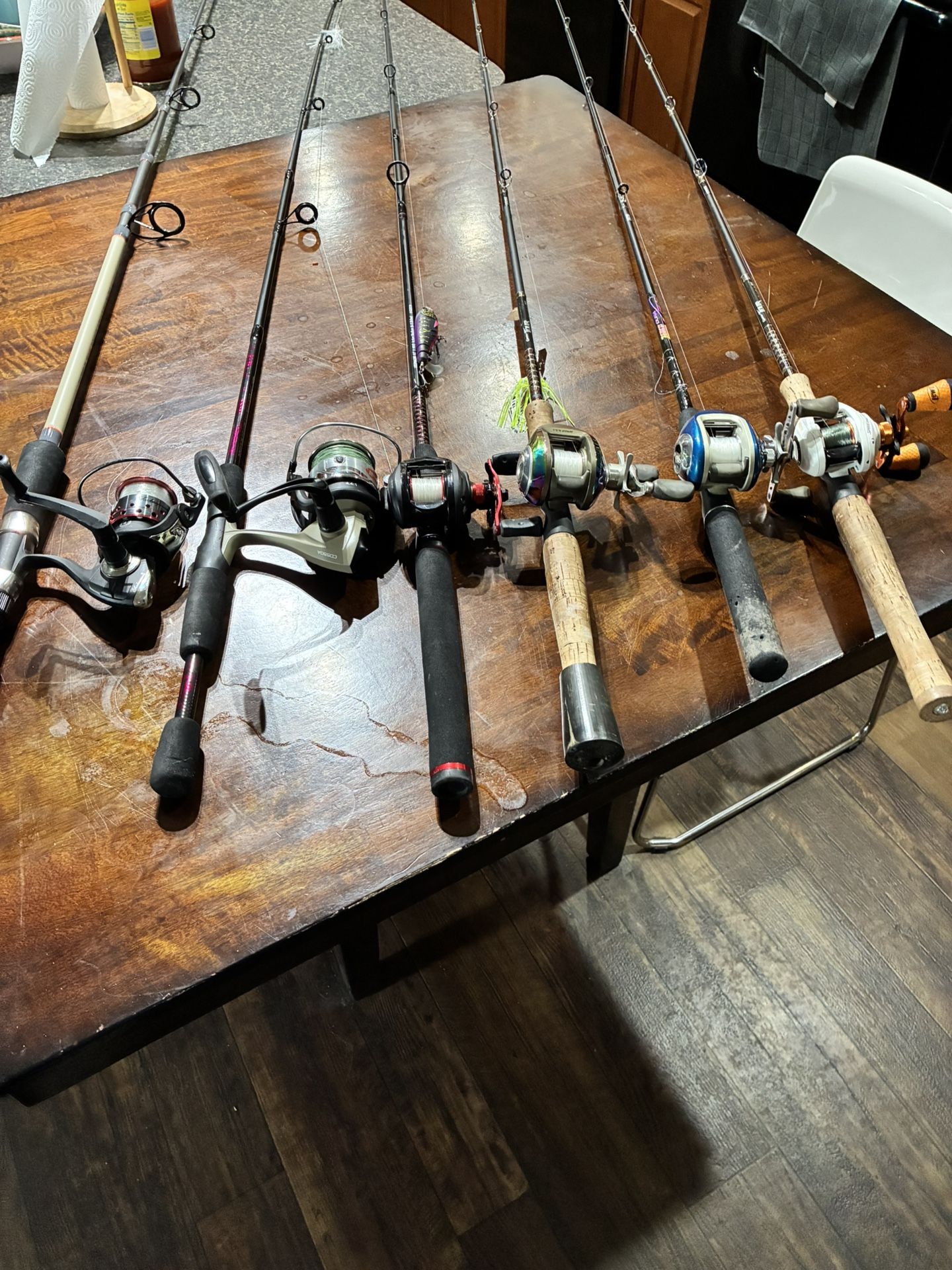 Fishing Gear Selling Everything Together