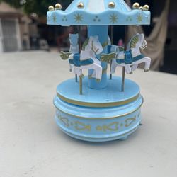 Blue carousel