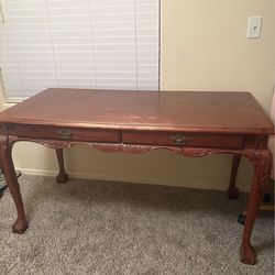 Antique Wood Writing Desk