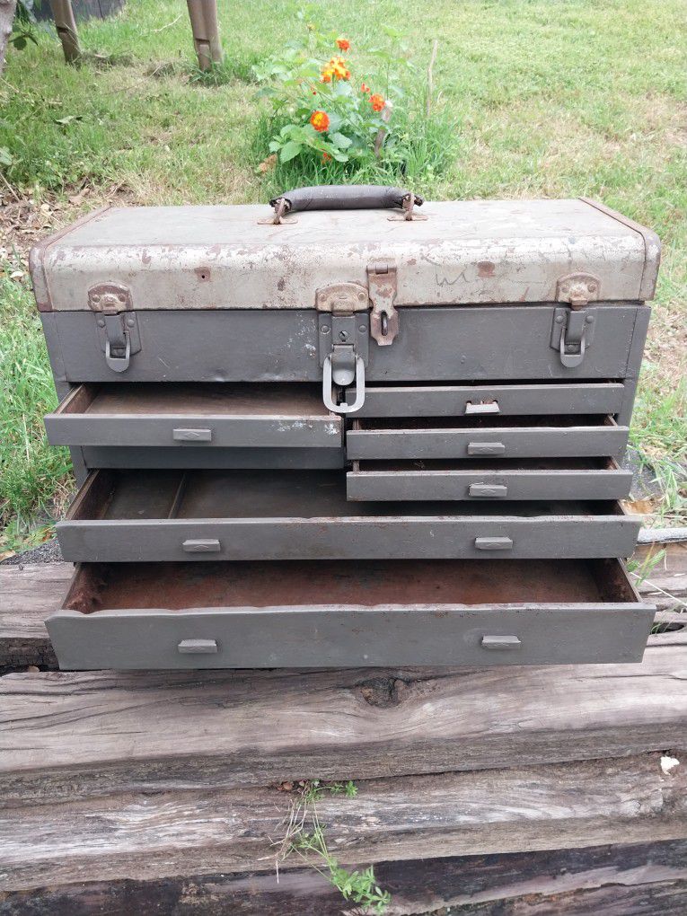 VINTAGE KENNEDY METAL TOOL CHEST