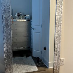 Silver glam Mirror 