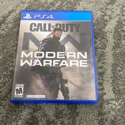 Call Of Duty Modern Warfare PS4 Game *Read Description*