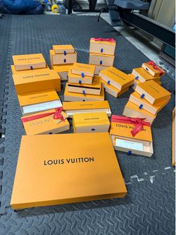 LV Louis Vuitton empty boxes!