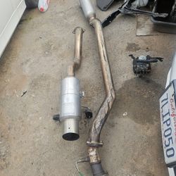 2005 Acura Rxs Type-s Muffler Buddy Club After Market, Cat Back Exhaust System 