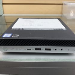 Refurbished: HP EliteDesk 800 G1 Mini Desktop Computer - Intel i5