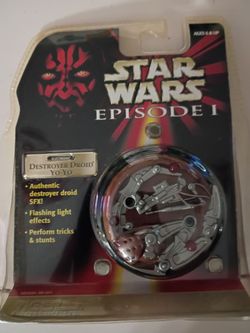 1999 Tiger Electronics Star Wars Episode I Destroyer Droid electronic yo-yo