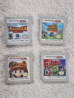 Nintendo 3DS Game Cartridges