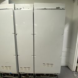 GE Monogram Column Refrigerator 48”Inch Side By Side Panel Ready 