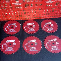 DIABLO 6-1/2-IN X 24-TEETH FRAMING CIRCULAR SAW BLADE FOR WOOD