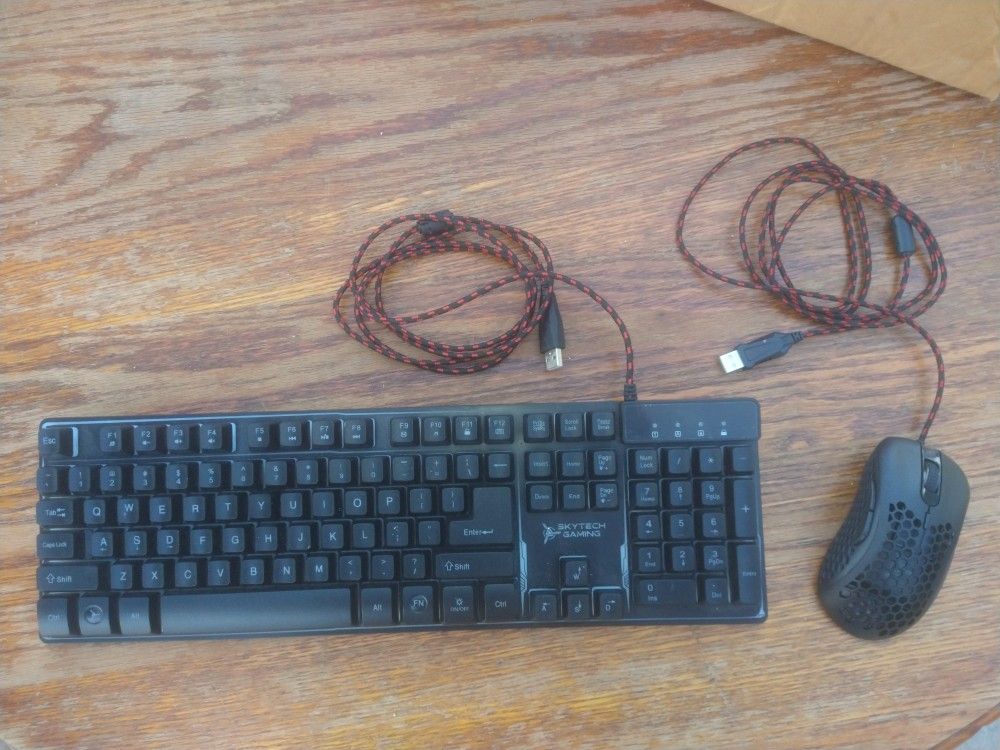 SKYTECH GAMING - MOUSE AND KEYBOARD