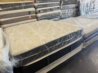 King size mattress beautyrest silver