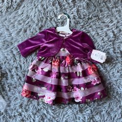 3 Month Baby girl Party Dress