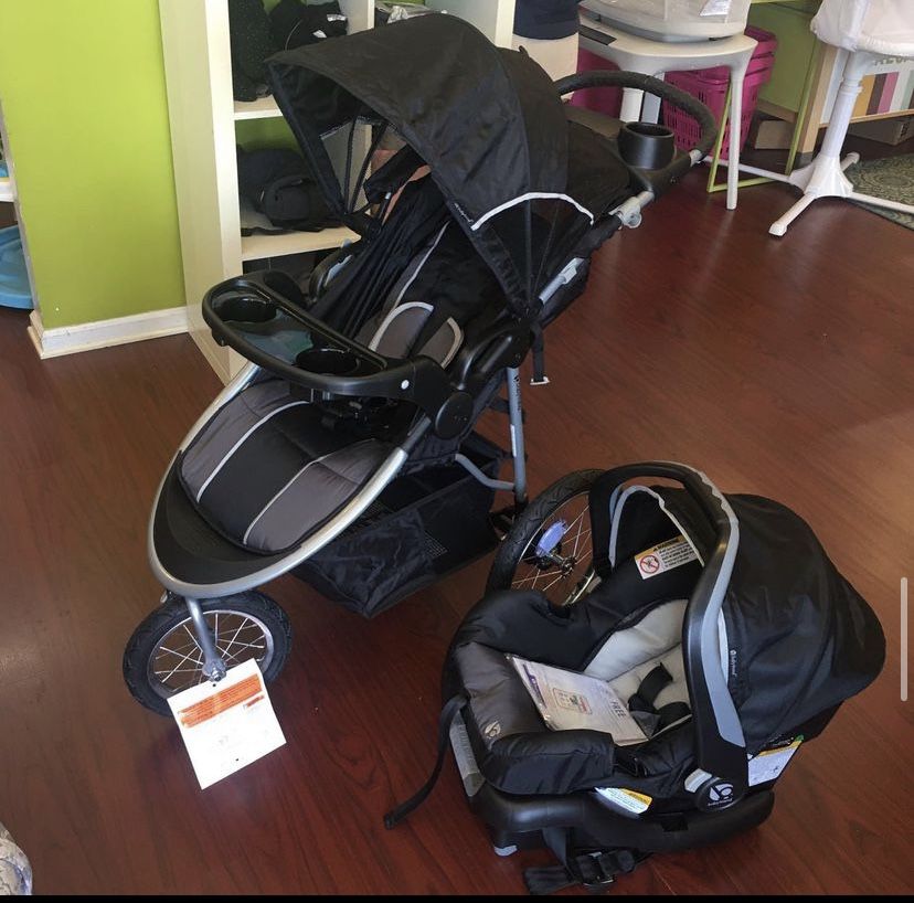  NEW! Baby Trend Pathway 35 Jogger Travel System