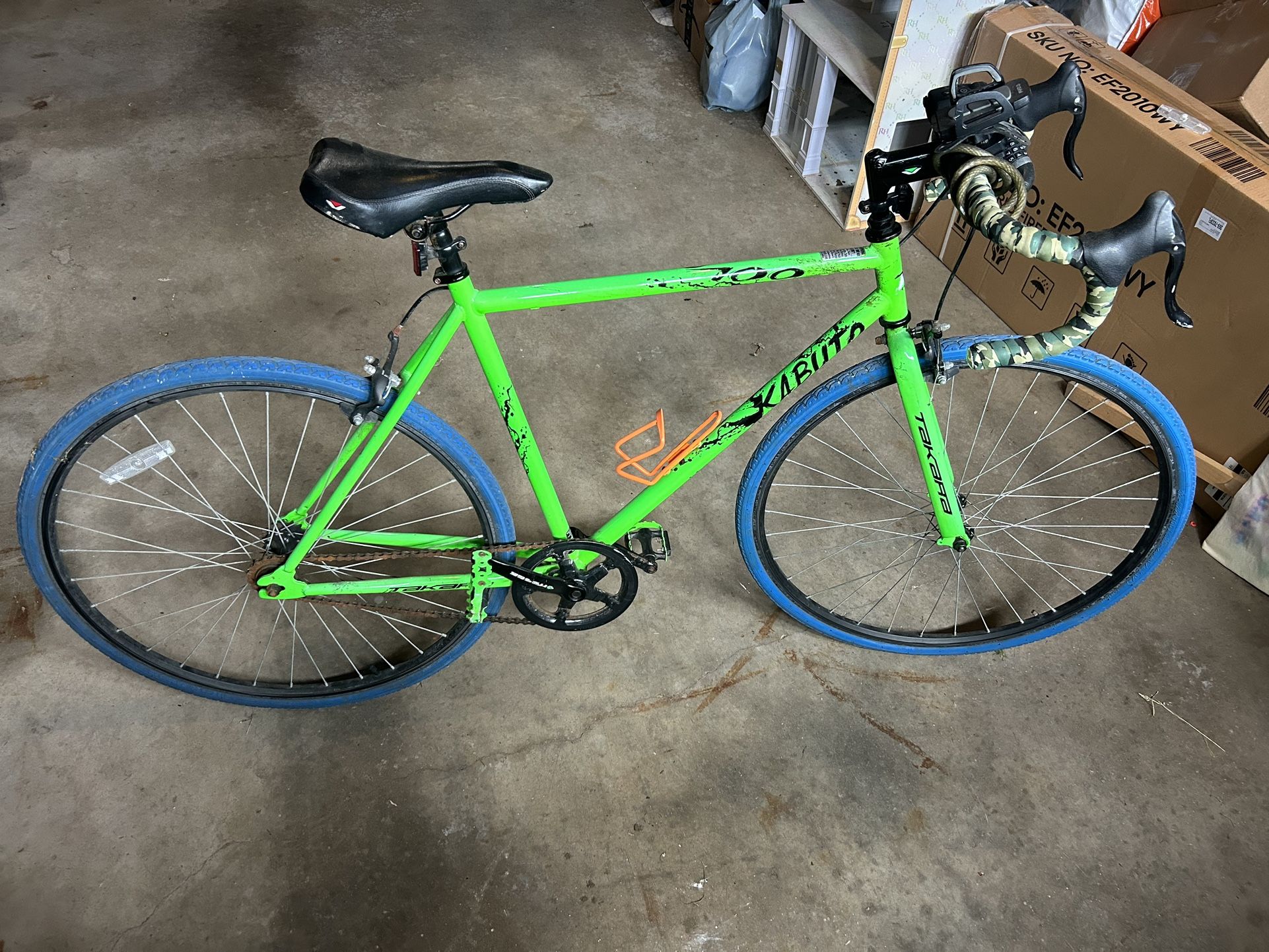 Takara Kabuto 700 single speed Road Bike 26”