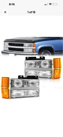 Chevy pu Tahoe suburban combo headlights