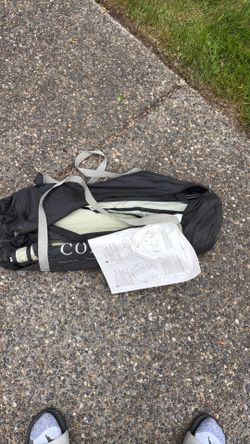 Used Coleman tent