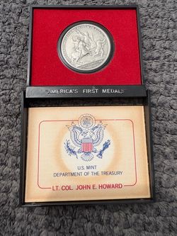 U.S. Mint America's First Medals Lt. Col. John E. Howard