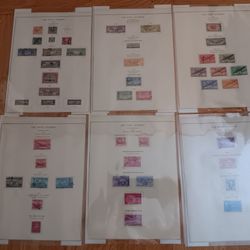 Vintage Stamps. Air Post Stamps 