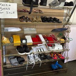 Shoes Or  Storage Rack , 45 Inches High, Wide 47, 7 Shelves, 20 Inches Each