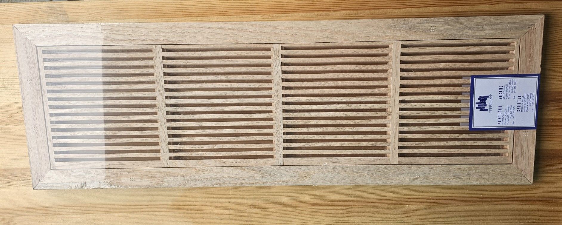 Wood Vent 8x30