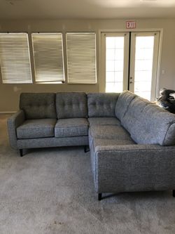 Modern mid century new couch sectional