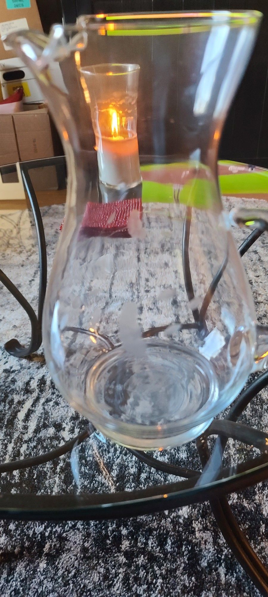 Princess House Heritage 72 Oz. Crystal Pitcher