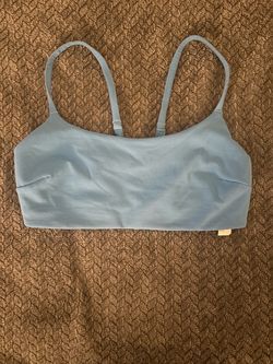 Lululemon light blue sports bra