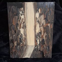Abstract painting 11x14x.5"