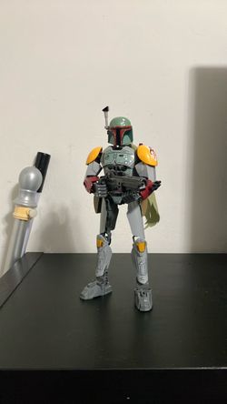 Lego bionicle style boba fett