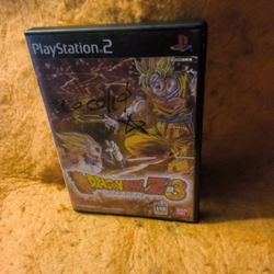Japanese ps2 dragon ball z 3/budokai 3 cib tested And Works great