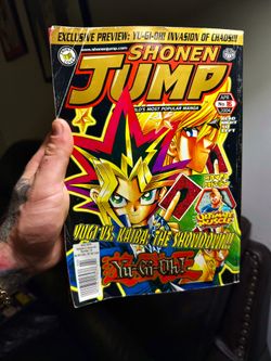 Vintage Shonen Jump Magazine #16 - April 2004 - Yu-Gi-Oh Cover