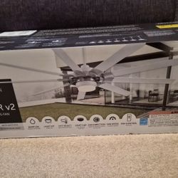 Fanimation Slinger v2 72-in Indoor/Outdoor Ceiling Fan with LED Light and Remote Control -BRAND NEW