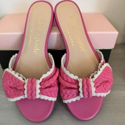 Kate Spade Tango Peep-toe Crochet Sandals