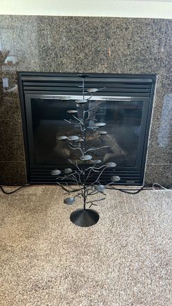 Metal Votive Candle Tree / Modern Christmas Tree Decor
