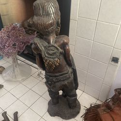 Rare Carved African Statue 