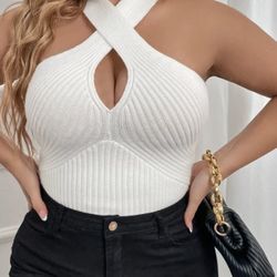 Knit Halter Top