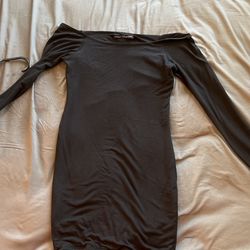 Naked Wardrobe Large Black Dress