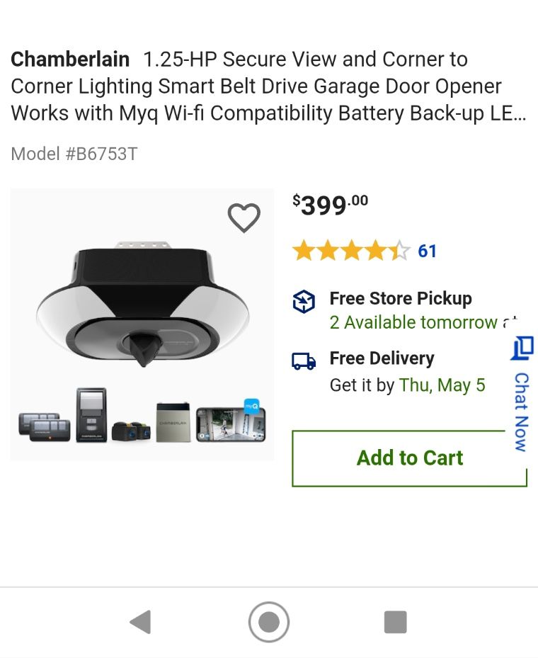Garage Door Opener Brand New In Box $299 And $399