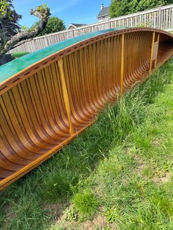 Old Town Canoe 17’ - All Teak - Beautiful Shape