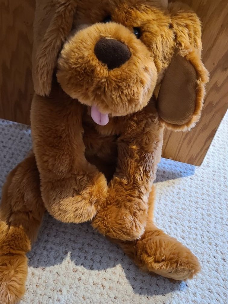 Large Stuffed Puppy