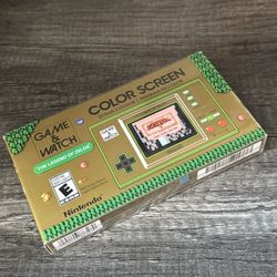 Zelda Game & Watch (Boxed) Collector’s Item